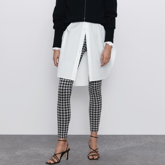 Zara gingham leggings - Picture 1 of 1